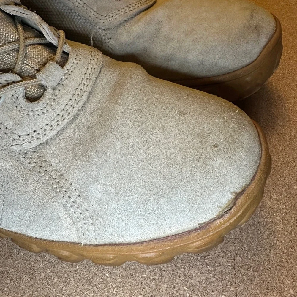 Rocky S2V Special Ops Tactical Boots Mens 13 Tan Military Vibram Suede 101